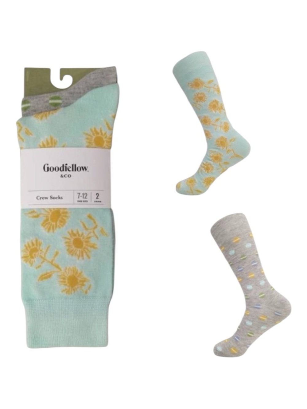 Goodfellow & Co. Men’s Crew Socks 2 Pack